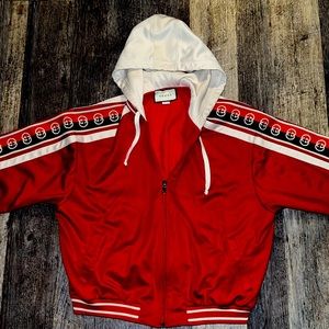 Gucci Zip Up Sweatshirt